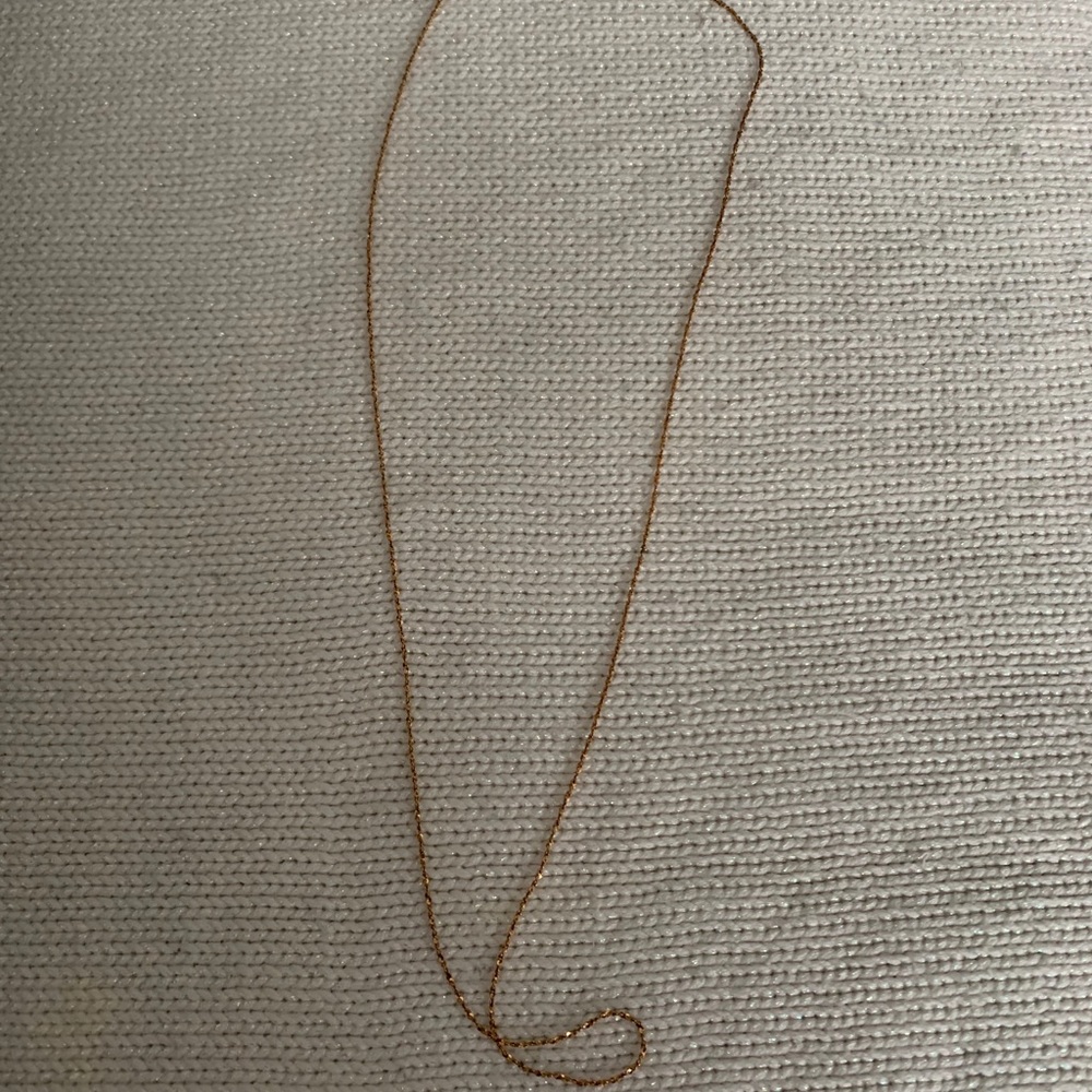 Silver necklace